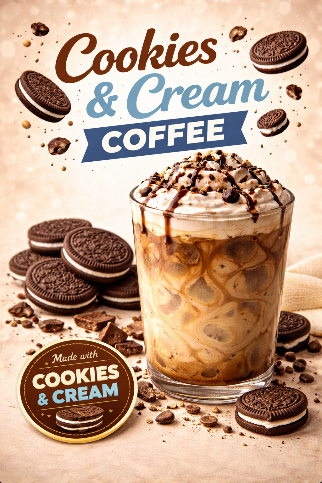 Cookies & Cream ☕🍪