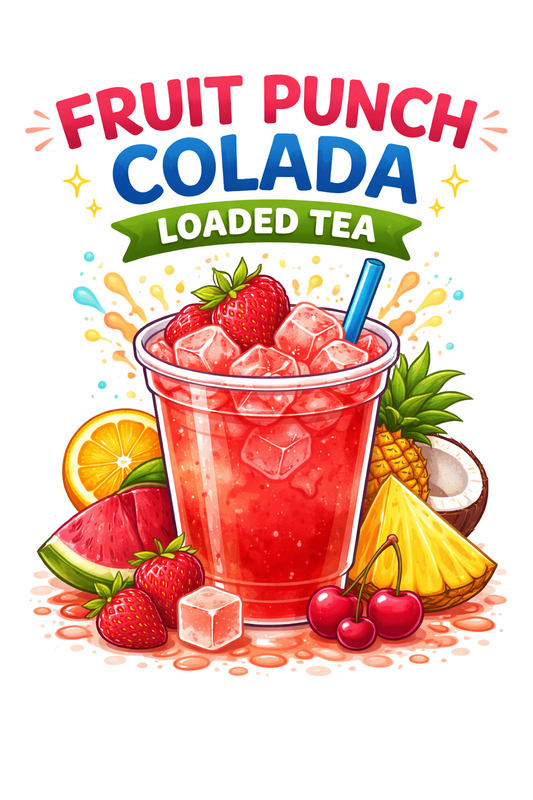 Fruit Punch Colada 🍹🥥